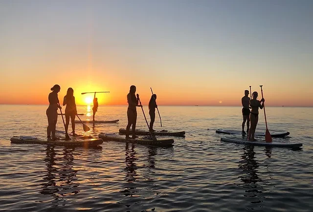 Sunset Paddle Surf Class