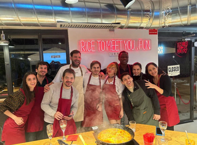 Paella making workshop