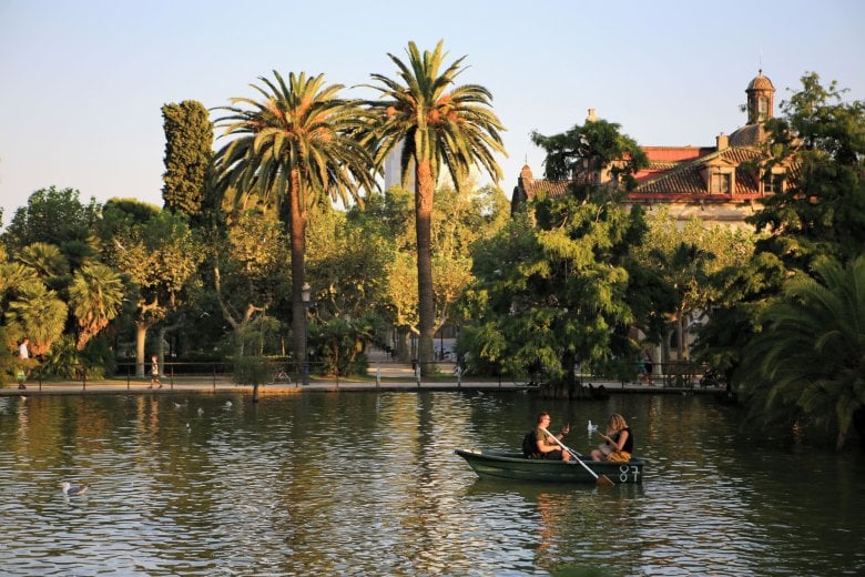 Barcas del Parque de la Ciutadella