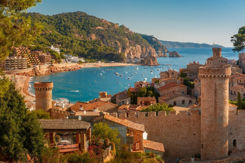 Resa till Tossa de Mar