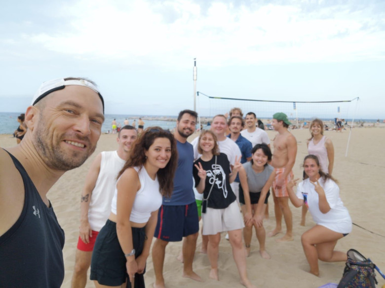 Beach Picnic and Volley