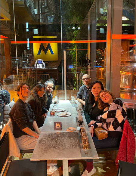 在Moritz的语言交换活动