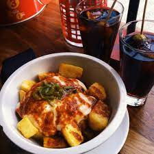 Patatas bravas and Vermut evening