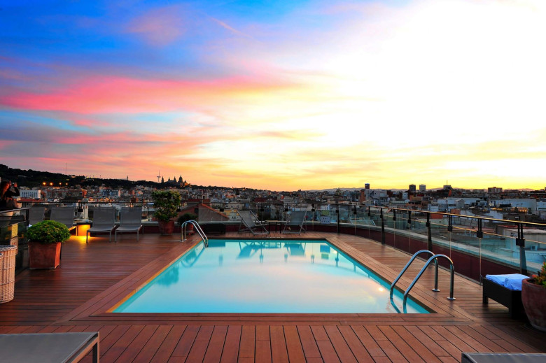 Rooftop bar