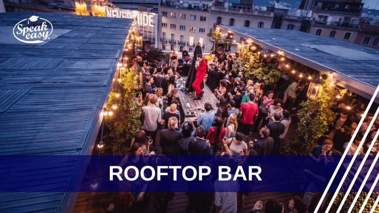 Rooftop bar